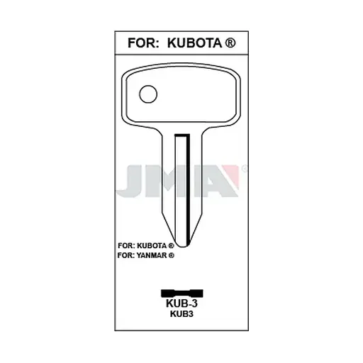 [KUB-3] Clé engin kubota KUB-3