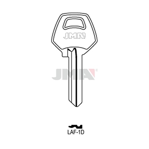 [LAF-1D] Clé plate acier LAF-1D