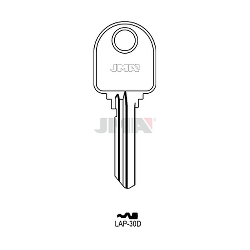 [LAP-30D] Clé plate acier LAP-30D