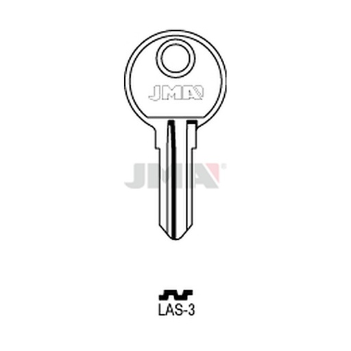 [LAS-3] Clé plate acier LAS-3