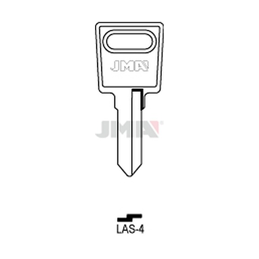 [LAS-4] Clé plate acier LAS-4
