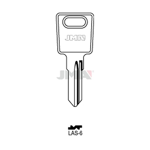 [LAS-6] Clé plate acier LAS-6