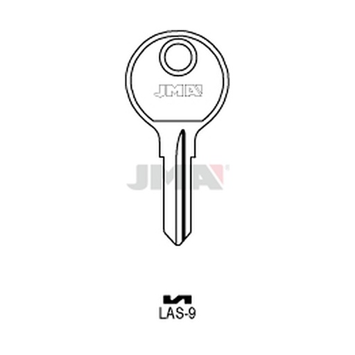 [LAS-9] Clé plate laiton LAS-9