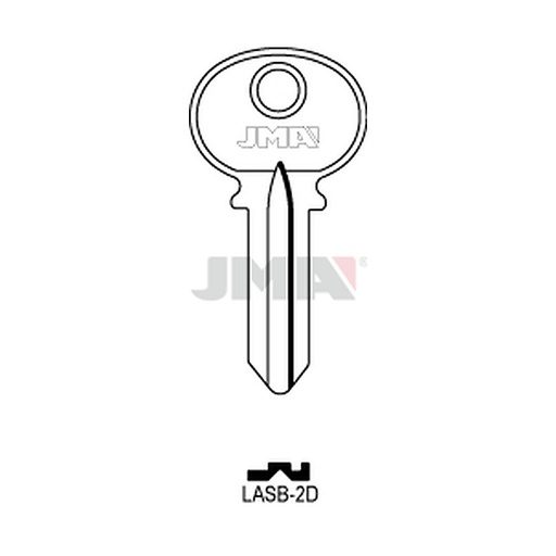 [LASB-2D] Clé plate acier LASB-2D