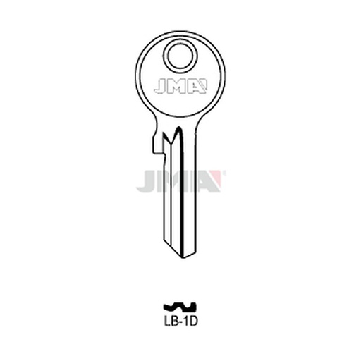 [LB-1D] Clé plate acier LB-1D