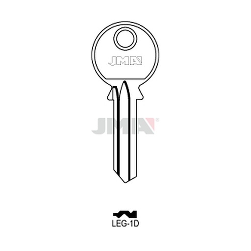 [LEG-1D] Clé plate acier LEG-1D