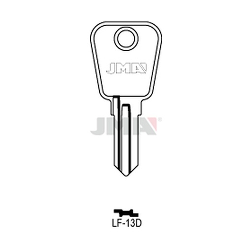 [LF-13D] Clé plate acier LF-13D