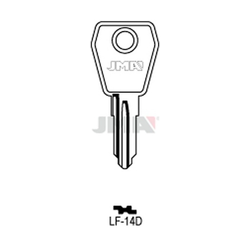 [LF-14D] Clé plate acier LF-14D