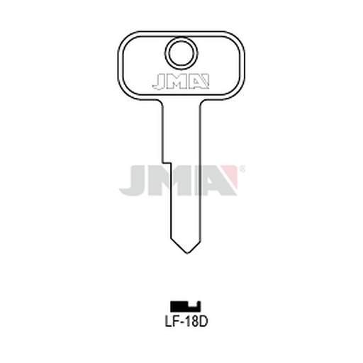 [LF-18D] Clé plate acier LF-18D