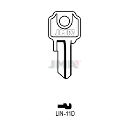 [LIN-11D] Clé plate acier LIN-11D