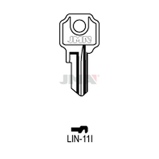 [LIN-11I] Clé plate acier LIN-11I