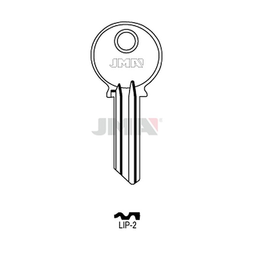 [LIP-2] Clé plate acier LIP-2