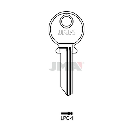 [LPO-1] Clé plate acier LPO-1