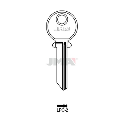 [LPO-2] Clé plate acier LPO-2