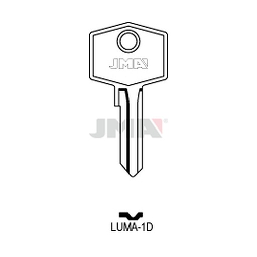 [LUMA-1D] Clé plate acier LUMA-1D