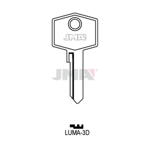 [LUMA-3D] Clé plate acier LUMA-3D