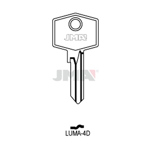 [LUMA-4D] Clé plate acier LUMA-4D