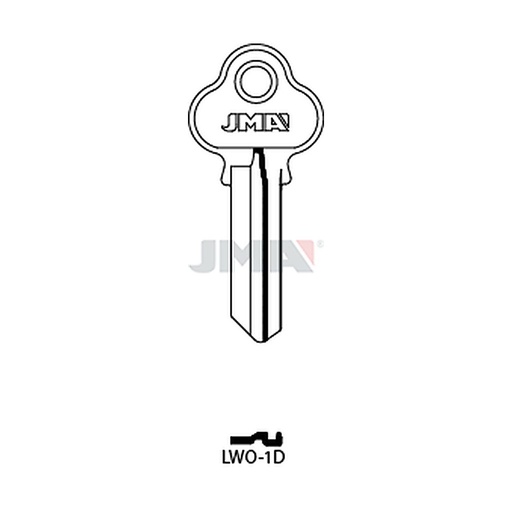 [LWO-1D] Clé plate acier LWO-1D