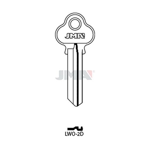 [LWO-2D] Clé plate acier LWO-2D