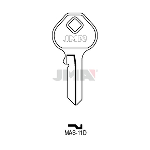 [MAS-11D] Clé plate acier MAS-11D