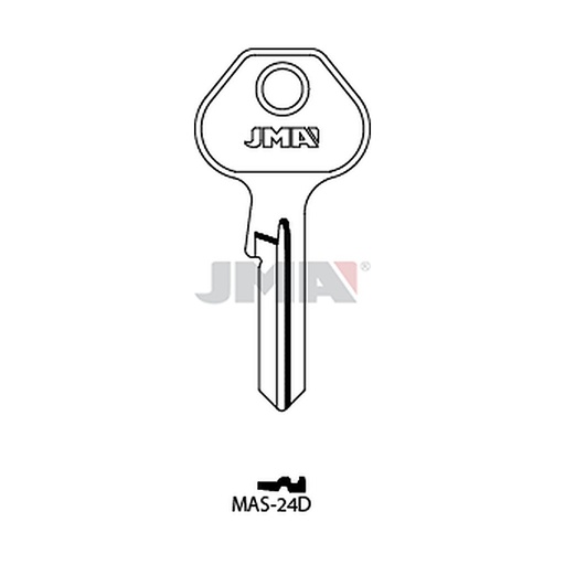 [MAS-24D] Clé plate ps laiton MAS-24D