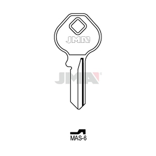 [MAS-6] Clé plate acier MAS-6