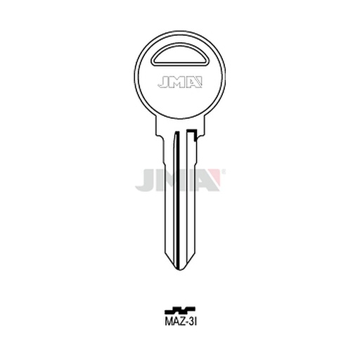 [MAZ-3I] Clé plate acier MAZ-3I