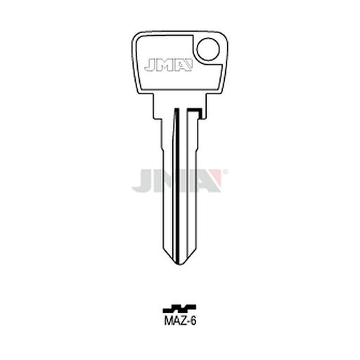 [MAZ-6] Clé plate acier MAZ-6