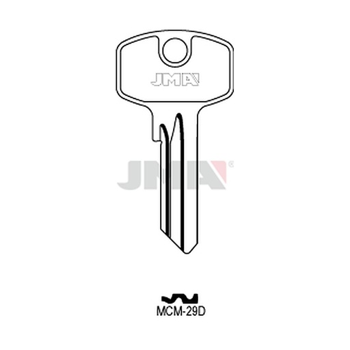 [MCM-29D] Clé plate acier MCM-29D