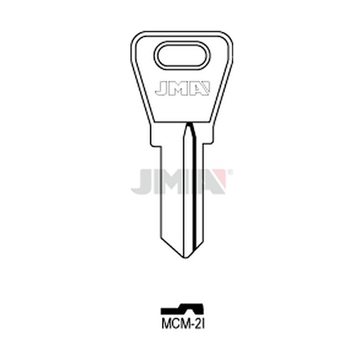 [MCM-2I] Clé plate acier MCM-2I