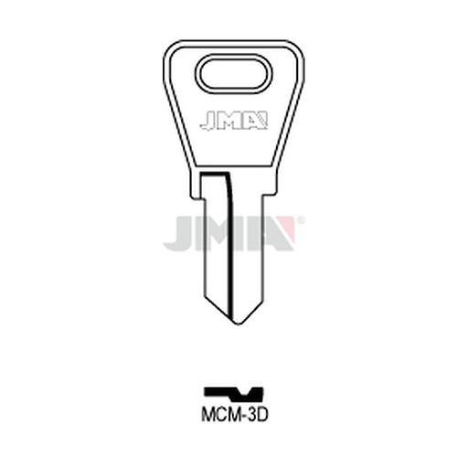 [MCM-3D] Clé plate acier MCM-3D