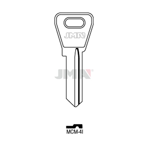 [MCM-4I] Clé plate acier MCM-4I