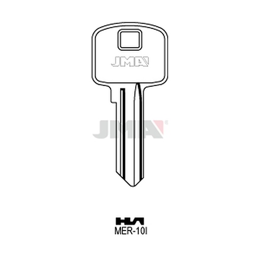 [MER-10I] Clé plate ps acier MER-10I