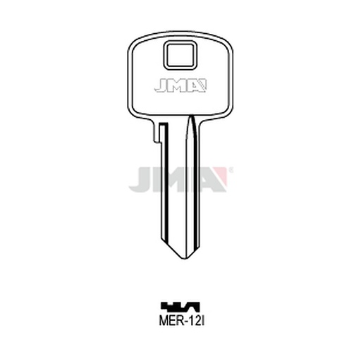 [MER-12I] Clé plate ps acier MER-12I
