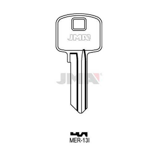 [MER-13I] Clé plate ps acier MER-13I