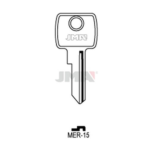 [MER-15] Clé plate acier MER-15