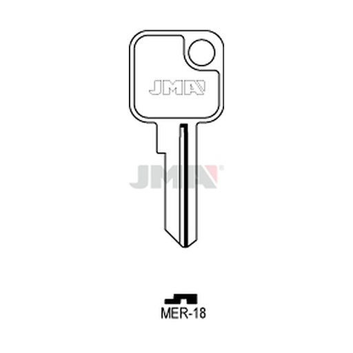 [MER-18] Clé plate acier MER-18