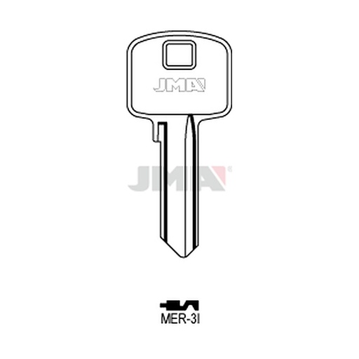 [MER-3I] Clé plate ps acier MER-3I