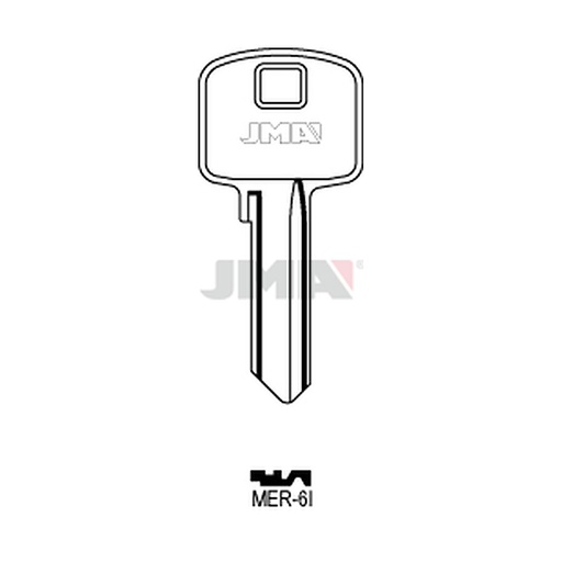 [MER-6I] Clé plate ps acier MER-6I