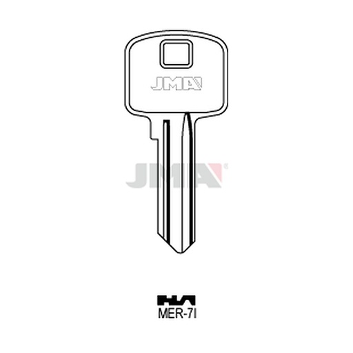 [MER-7I] Clé plate ps acier MER-7I