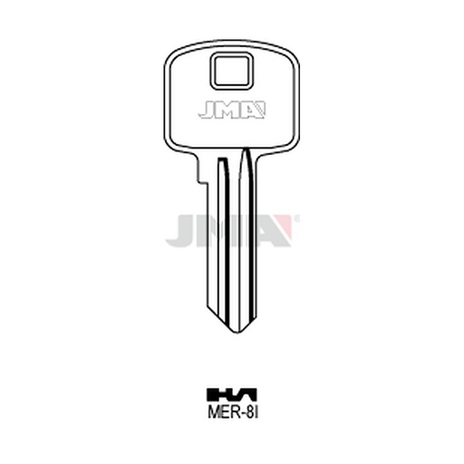 [MER-8I] Clé plate ps acier MER-8I
