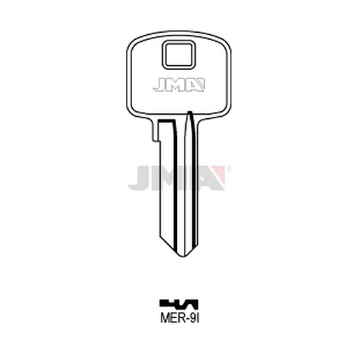 [MER-9I] Clé plate ps acier MER-9I