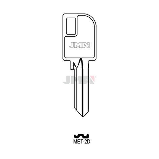 [MET-2D] Clé plate acier MET-2D