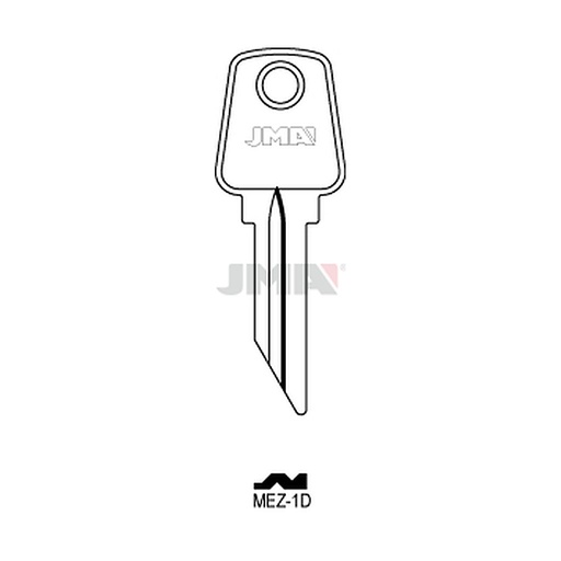 [MEZ-1D] Clé plate acier MEZ-1D