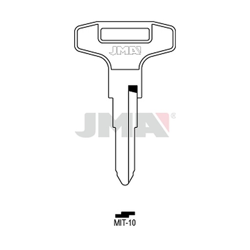 [MIT-10] Clé plate acier MIT-10