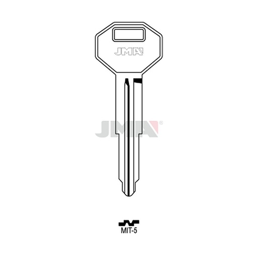 [MIT-5] Clé plate acier MIT-5