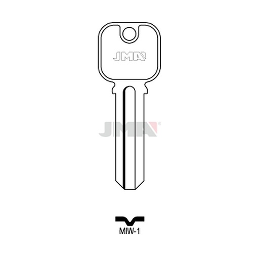 [MIW-1] Clé plate ps laiton MIW-1
