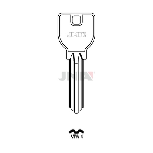 [MIW-4] Clé plate acier MIW-4