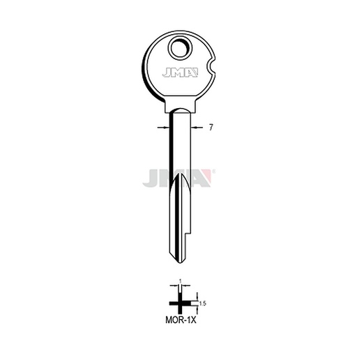 [MOR-1X] Clé cruciforme MOR-1X