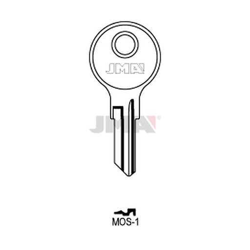 [MOS-1] Clé plate acier MOS-1